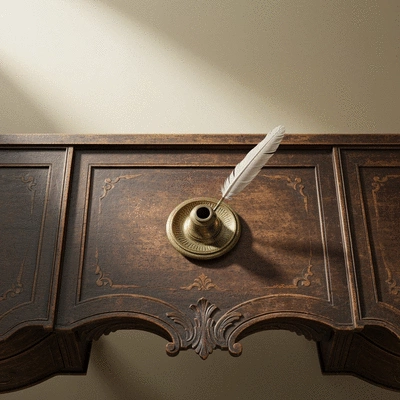 An organized desk with a final expense insurance application form and a pen.